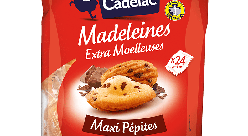 MADELEINES EXTRA MOELLEUSES AUX MAXI PÉPITES DE CHOCOLAT