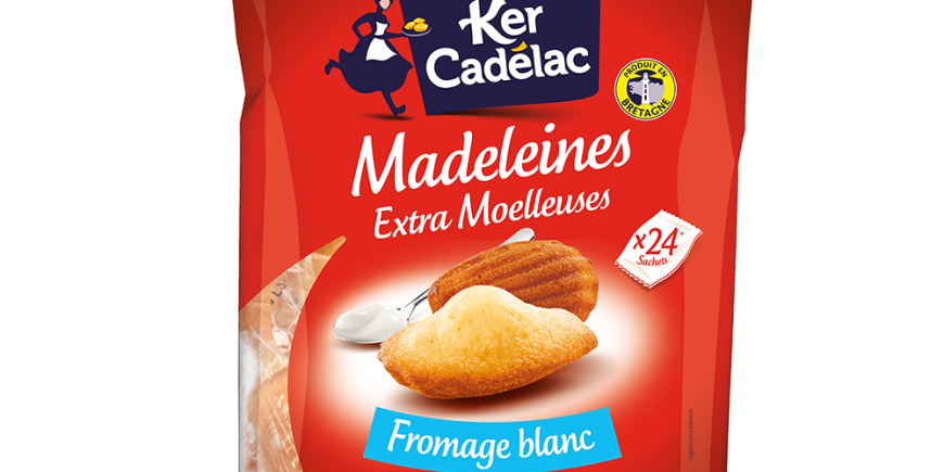 MADELEINES EXTRA MOELLEUSES AU FROMAGE BLANC
