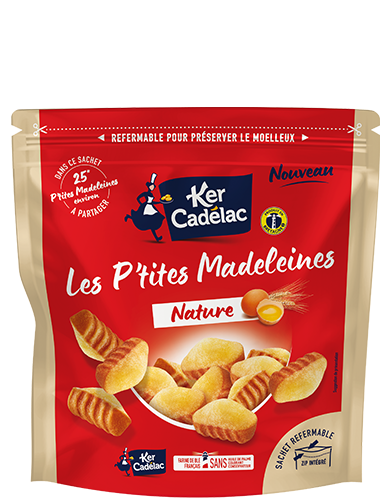 Les P&rsquo;tites Madeleines Nature | Ker Cadélac