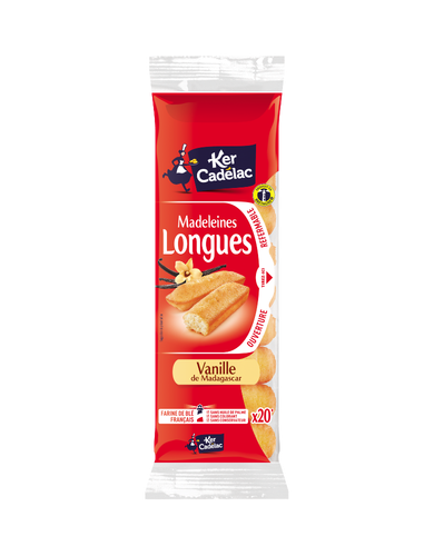 Madeleines Longues Vanille de Madagascar  | Ker Cadélac