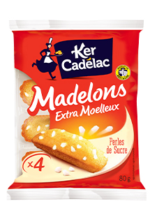 MADELONS EXTRA MOELLEUX PERLES DE SUCRES