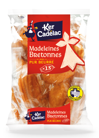 Ker Cadélac Ker Cadelac Madeleines gonflés trio & 2 chocolats 330g