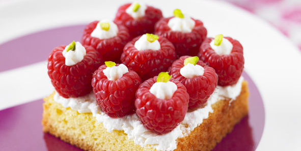 TARTELETTES MOELLEUSES AUX FRAMBOISES