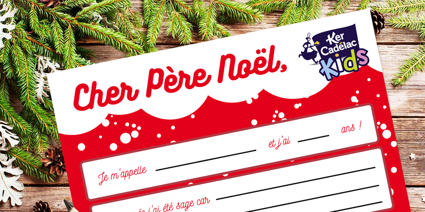 Ecrivez votre lettre au Père Noël !