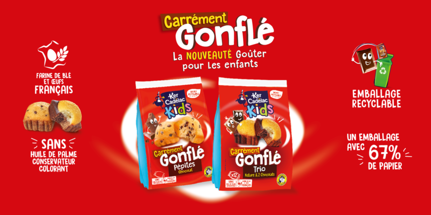 Un nouveau goûter pour les KIDS gonflé de gourmandise !