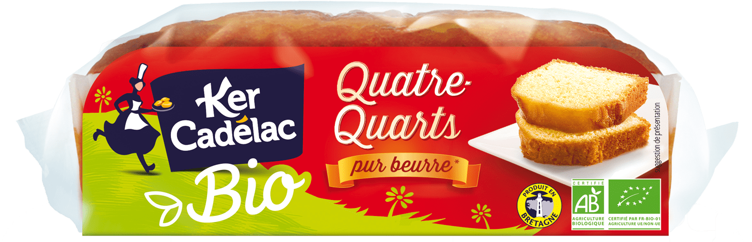 Quatre-Quarts Pur Beurre Bio | Ker Cadélac