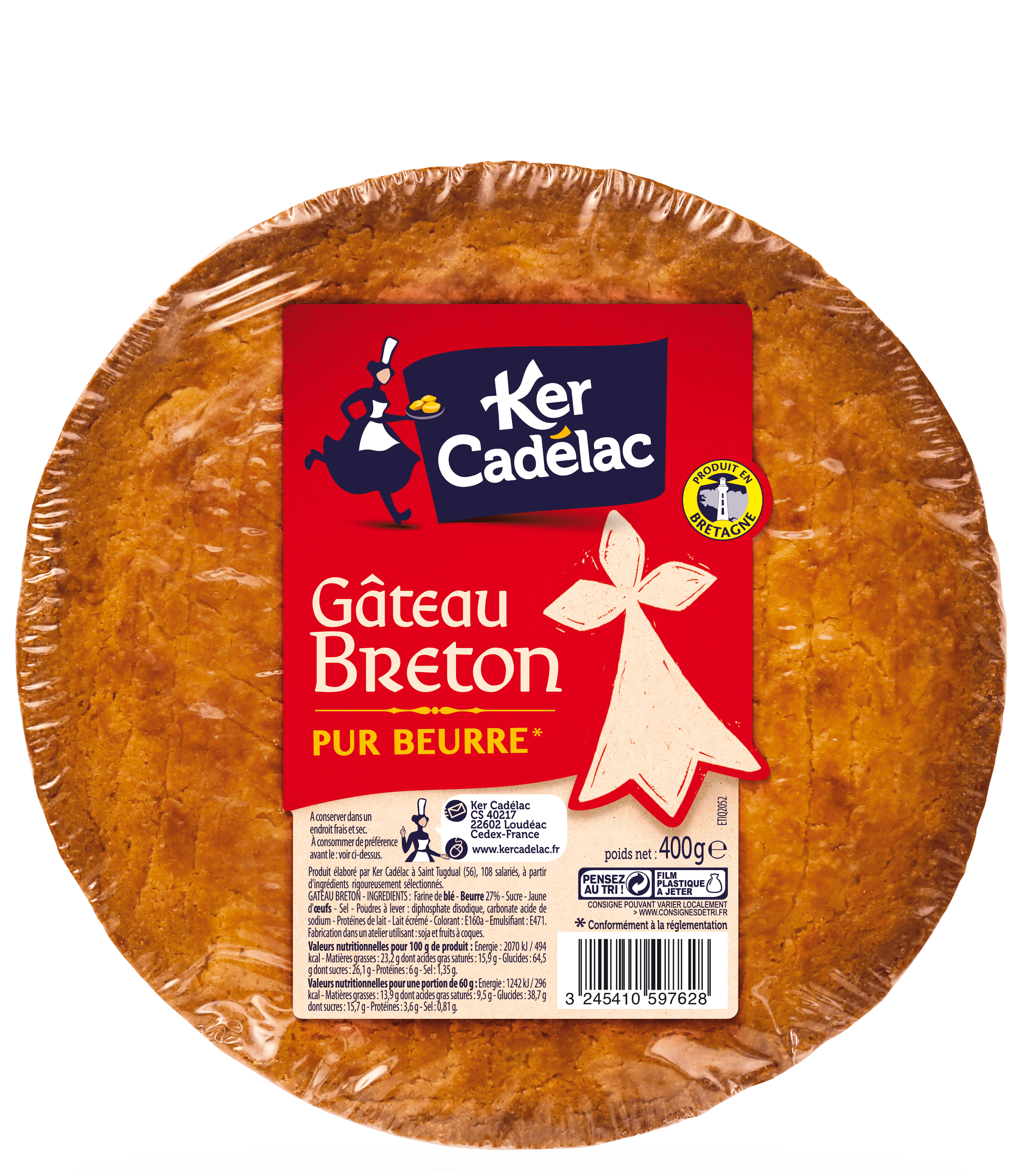 Gâteau breton pur beurre | Ker Cadélac