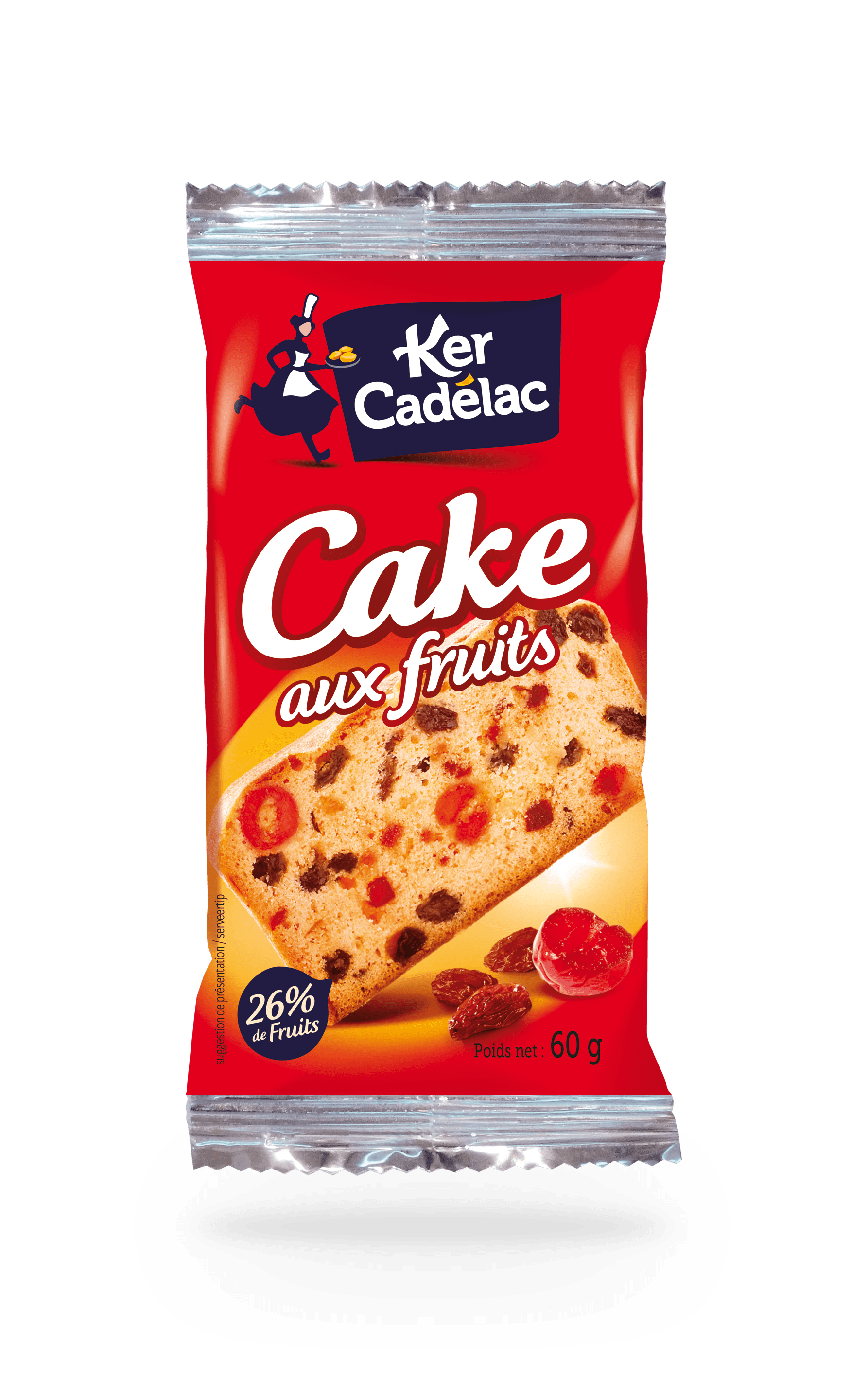 Tranche de cake aux fruits | Ker Cadélac