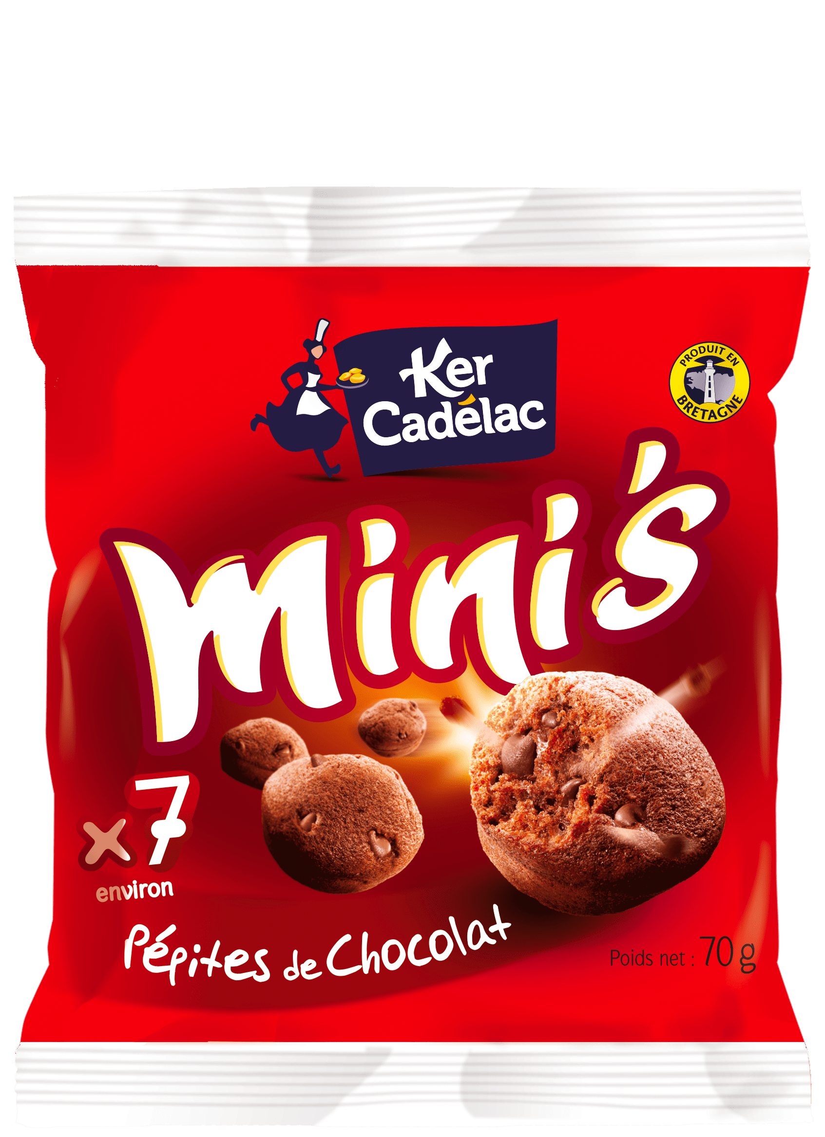 Mini’s pépites chocolat | Ker Cadélac