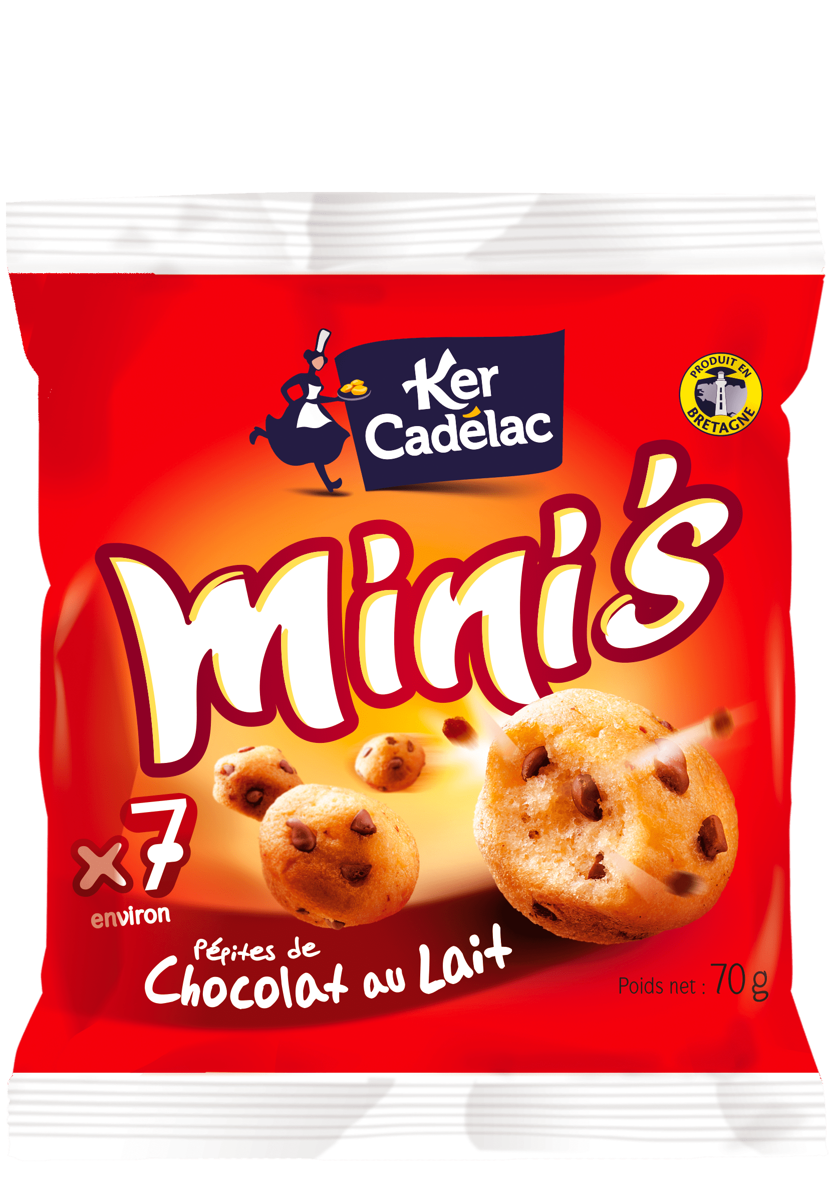 Mini’s pépites chocolat au lait | Ker Cadélac