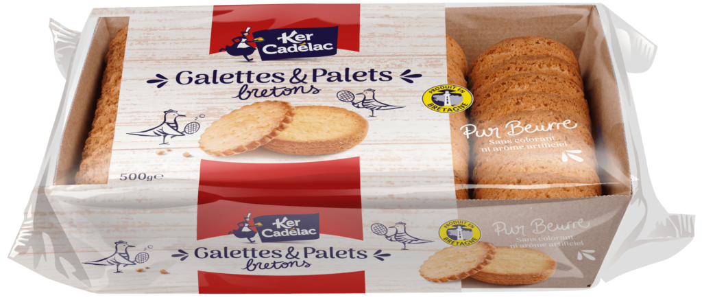 Assortiment de palets bretons et de galettes pur beurre | Ker Cadélac