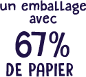 Goûters enfant emballé avec 67% de papier | Ker Cadélac