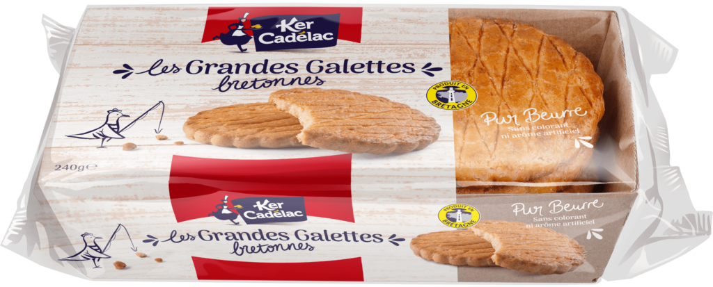 Grandes galettes bretonnes pur beurre | Ker Cadélac