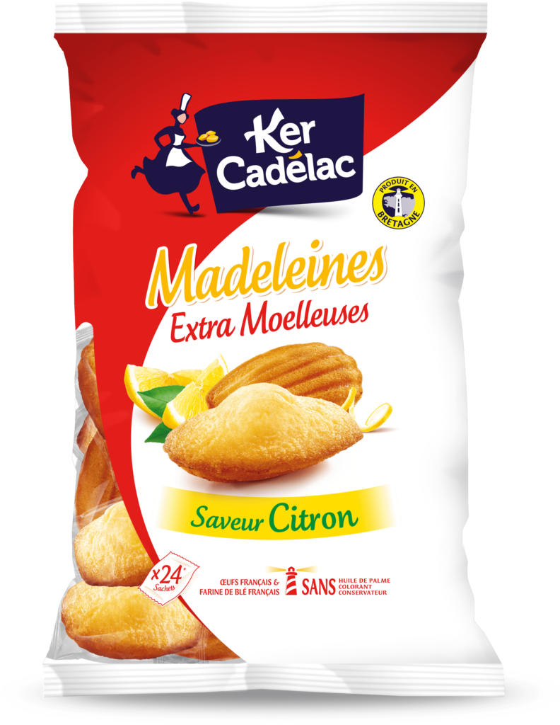 Madeleine Extra Moelleuse Citron | Ker Cadélac