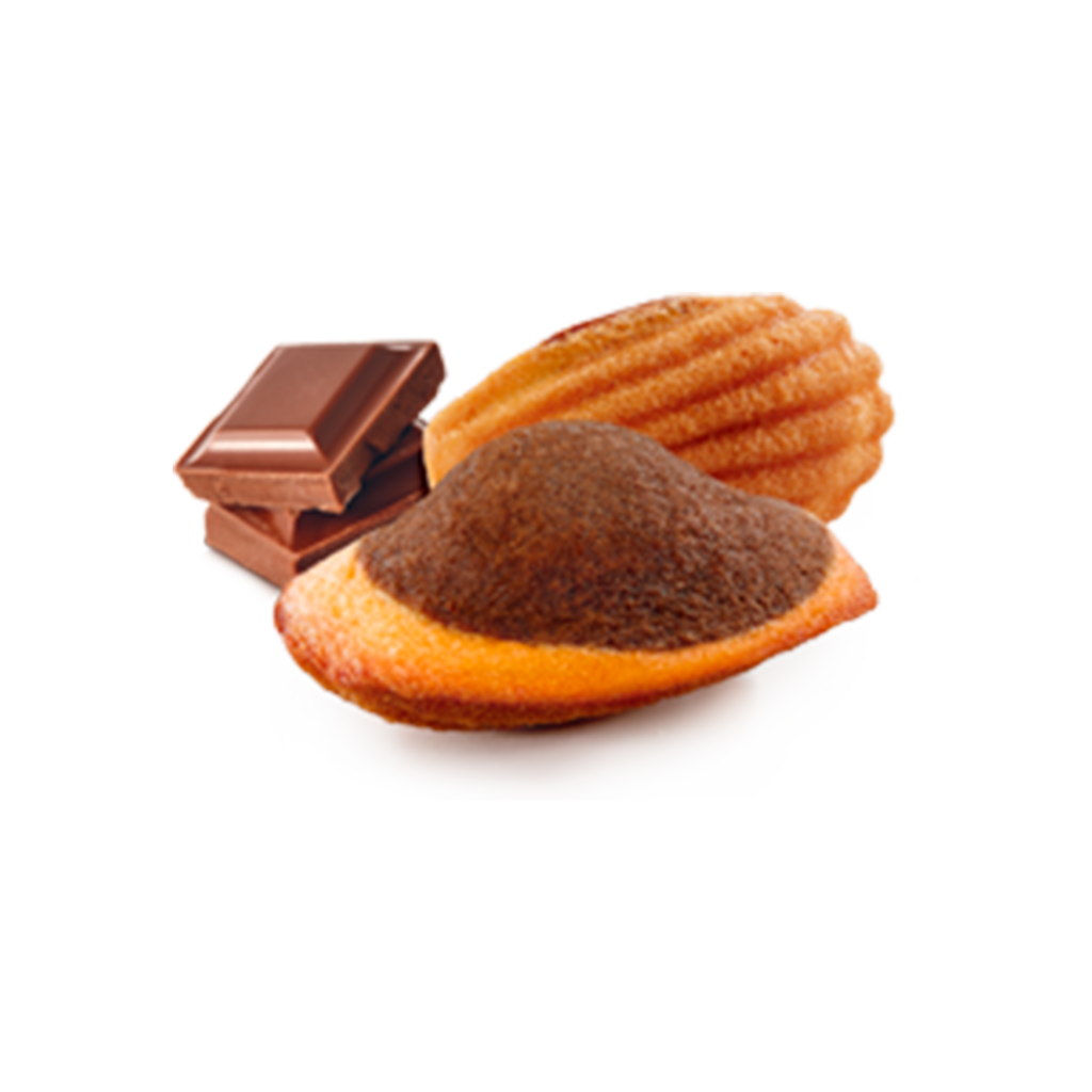 Madeleines Extra Moelleuses Marbrées chocolat | Ker Cadélac