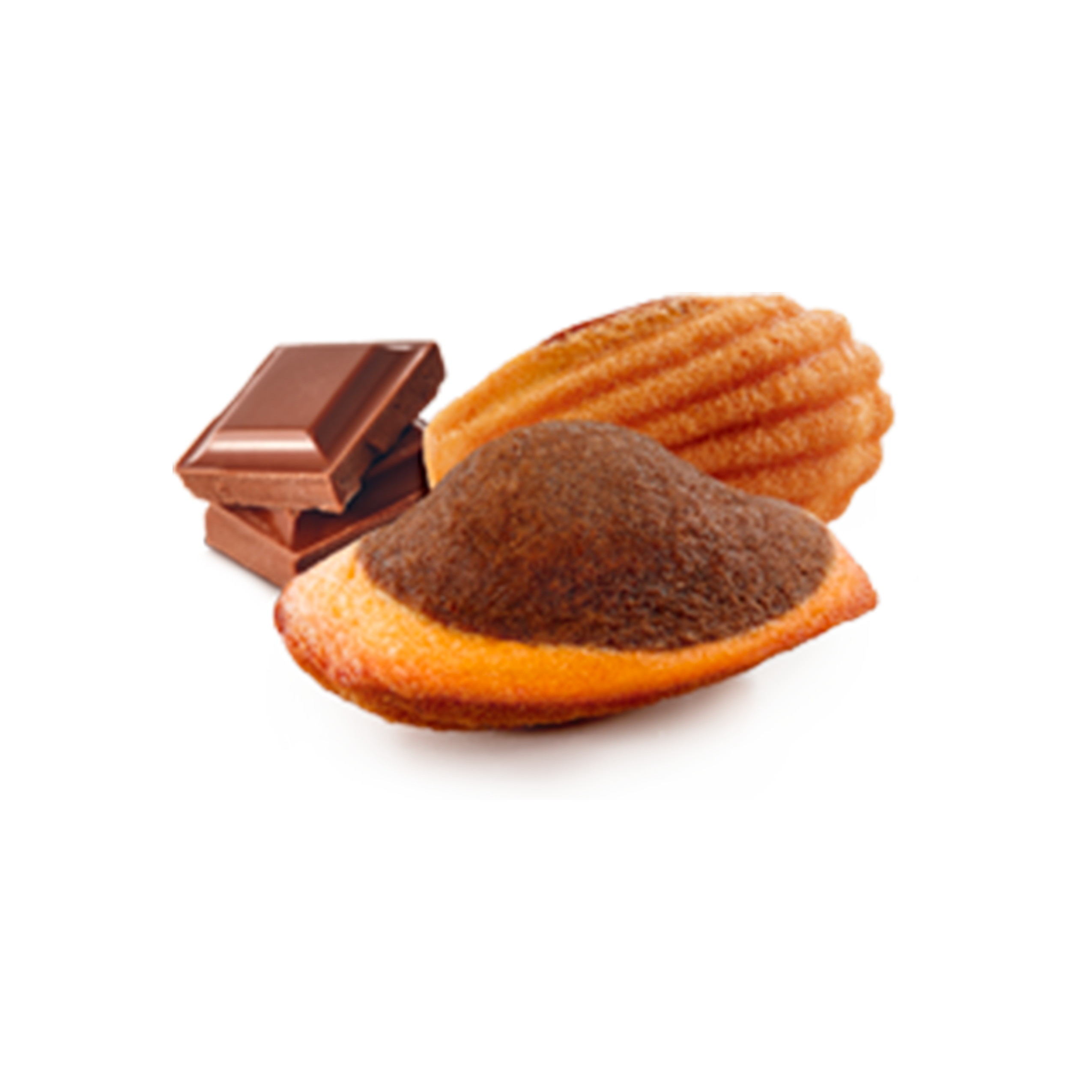 Madeleines Extra Moelleuses Marbrées chocolat | Ker Cadélac