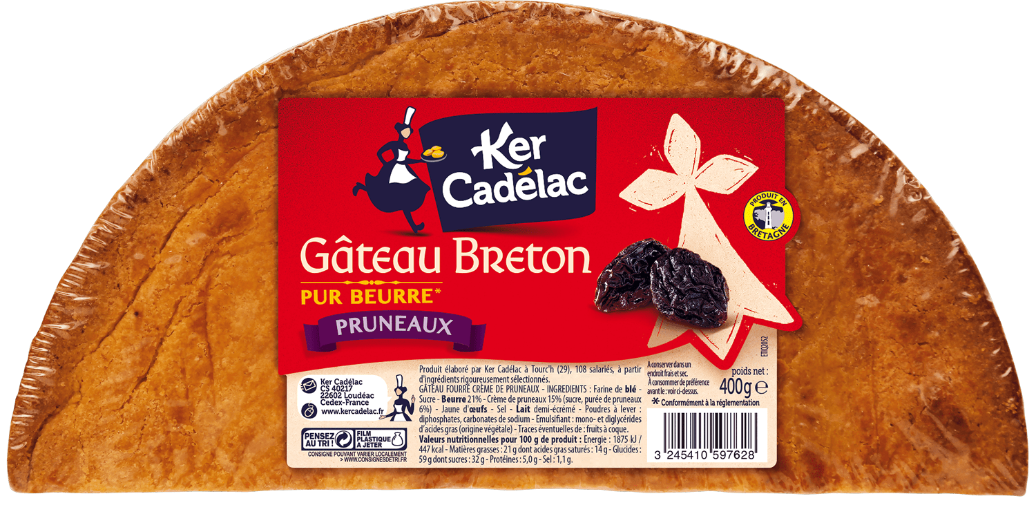 Gâteau breton crème de pruneaux | Ker Cadélac