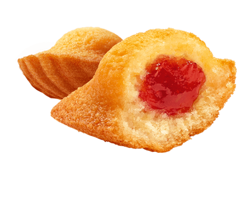 Les Madeleines Cœur au cœur gourmand à la fraise ou au chocolat | Ker Cadélac