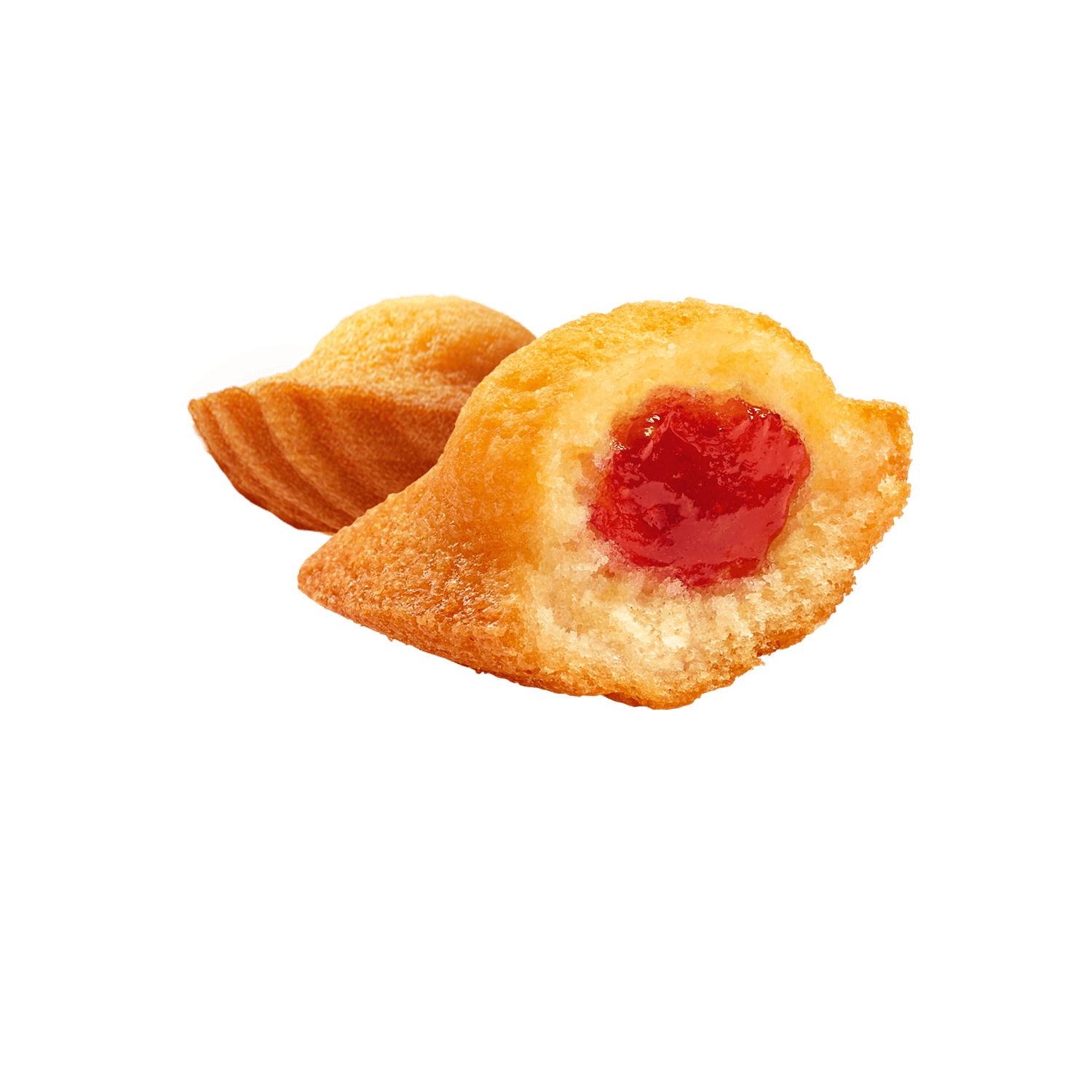 Madeleine à la fraise