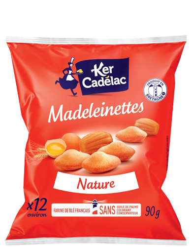 Une madeleine bio chez Ker Cadélac