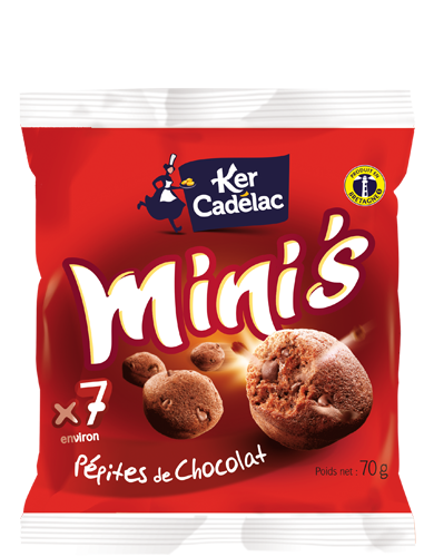 Mini’s pépites chocolat | Ker Cadélac