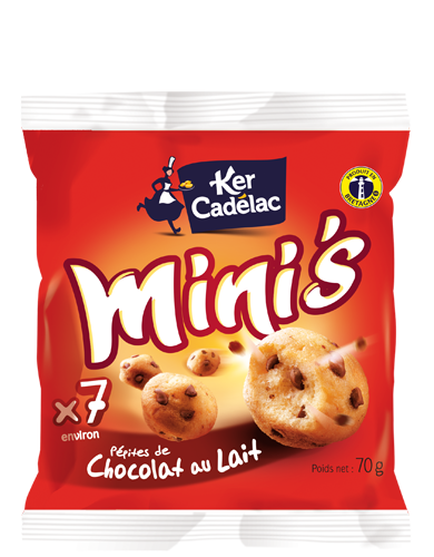 Mini’s pépites chocolat au lait | Ker Cadélac